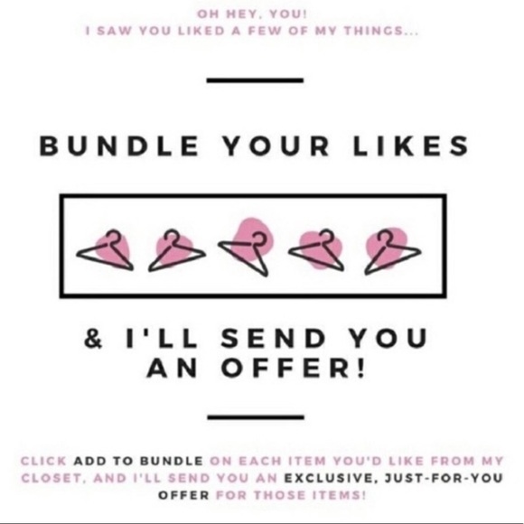 Bundle all of your likes and I’ll send an offer - Picture 1 of 1